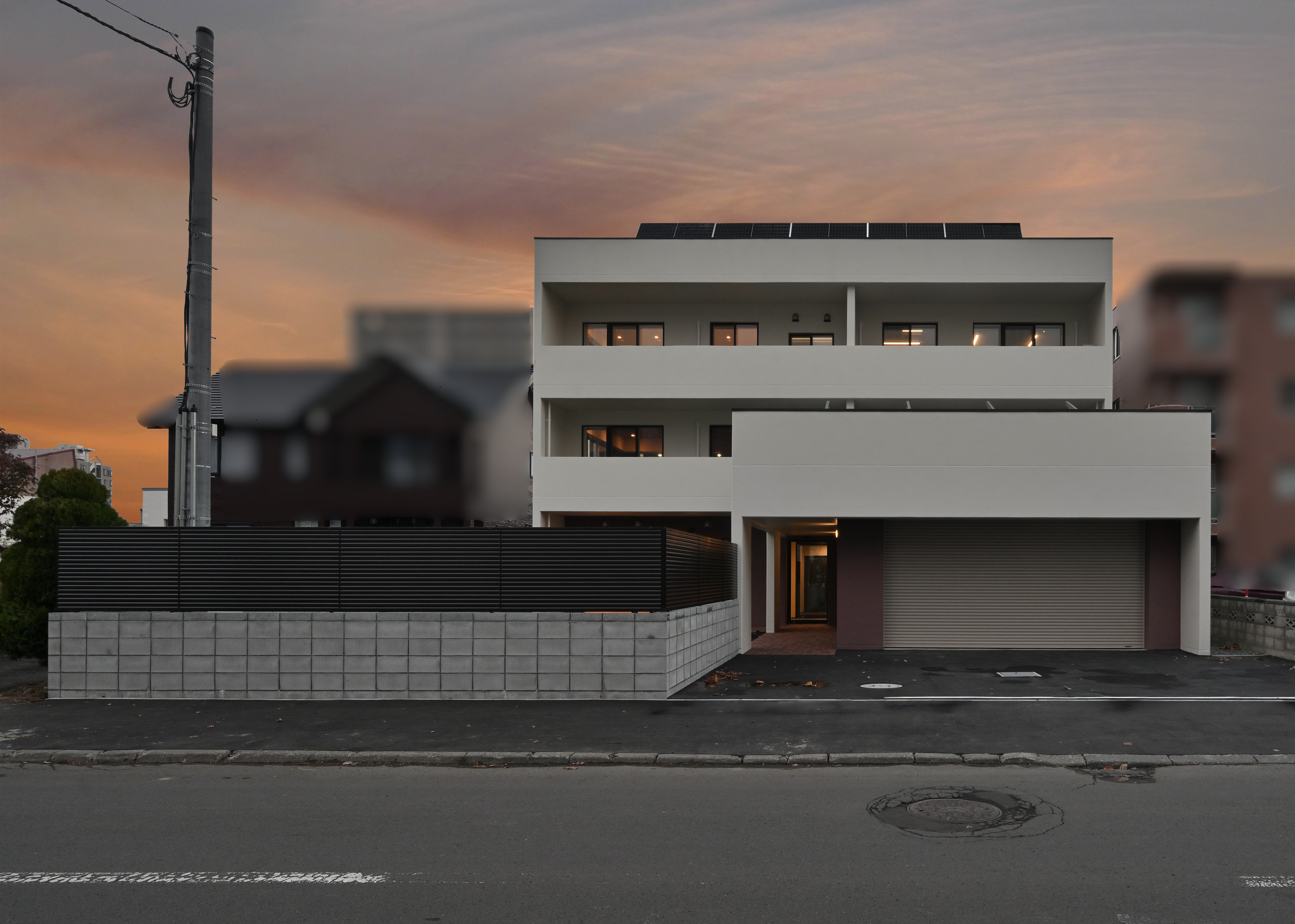 南９条西２０邸宅